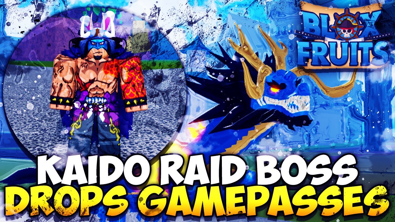 New DRAGON Raid Boss Drops Gamepasses on BLOX FRUITS NEW EVENT - BiliBili