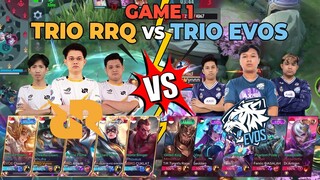 GAME 1, PERTARUNGAN SENGIT ANTAR JUNGLER!! @albertttiskandar VS FERXIC - MLBB