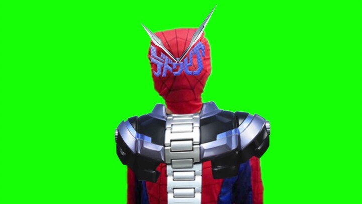 Ví dụ sử dụng Spider Pigman GB+ được chuyển đổi thành Kamen Rider King