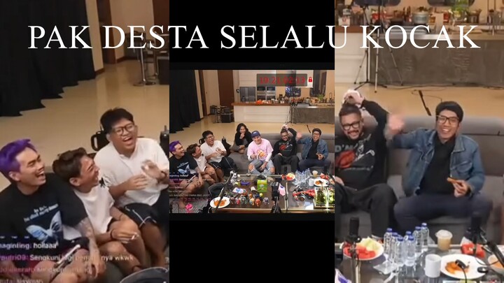 TRHOW BACK PAK DESTA DI MARAPTHON LUCU BANGET