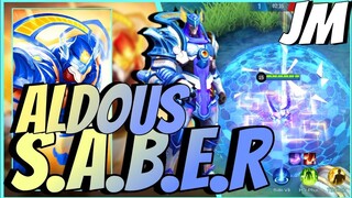 MLBB : Mod Skin Aldous S.A.B.E.R Full Effect - Jin Moba