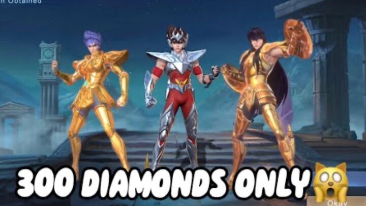 300 Diamonds? Saint Seiya skin. 100% legit