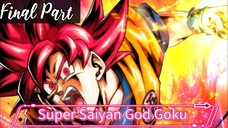 Coloring Super Saiyan God Goku (Final Part)