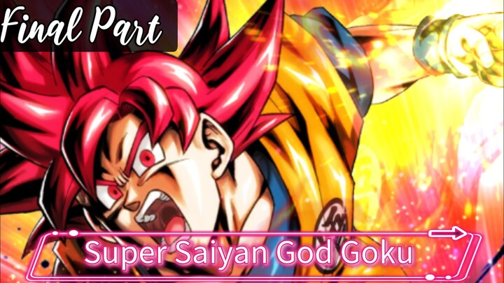 Coloring Super Saiyan God Goku (Final Part)