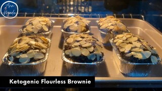 บราวนี่ คีโต ช้อคเข้ม ไร้แป้ง ไร้น้ำตาล Ketogenic Flourless Brownie | AnnMade