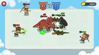 Bộ Lạc Nguyên THuy Đối Đầu Đánh Bại Khủng Long Bạo Chúa - Merge Dinosaur - Top Game Android Ios