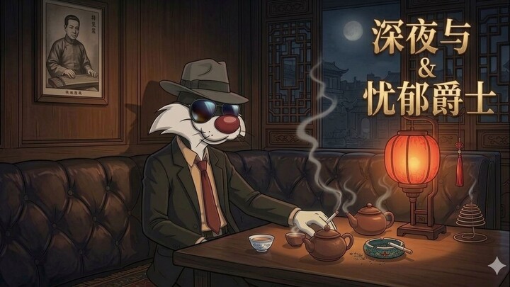 【深夜与忧郁爵士】让你彻底放松 commissure 氛围感爵士音乐连播