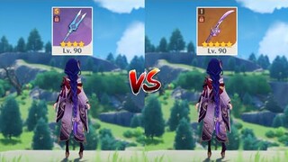 Engulfing vs The Catch !! Best F2P Weapon For Raiden? [ Genshin Impact ]