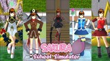 NEW GIRL COSTUMES 🤩 SAKURA SCHOOL SIMULATOR #tutorial