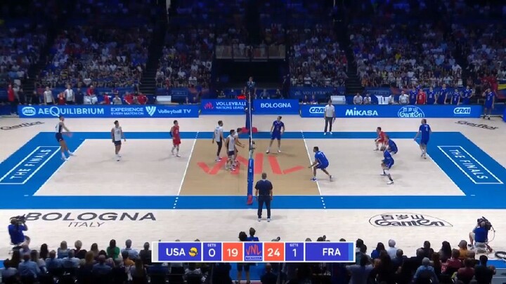 MEN'S VNL2022 FINAL USA VS FRANCE 🥇