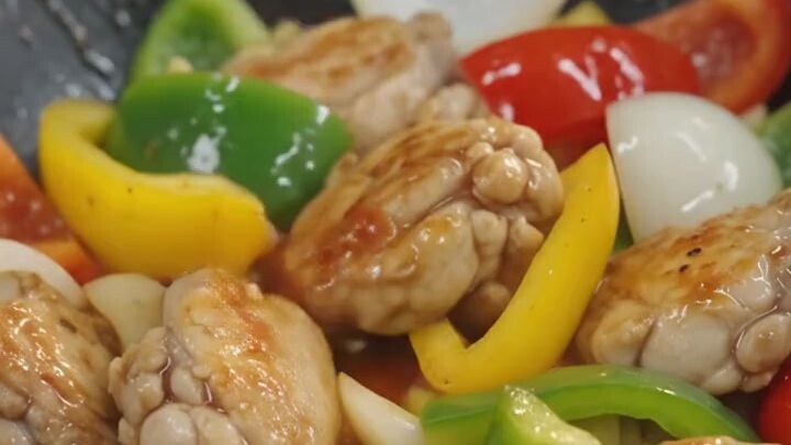 Chicken cooking