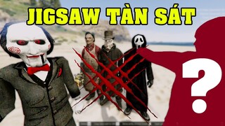 GTA 5 - Cuộc đại chiến các sát thủ bùng nổ - Jigsaw càn quét Ghostface, Jack the Ripper | GHTG