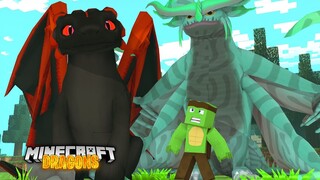 THE LEGEND OF GIANT DRAGONS! - Minecraft Dragons