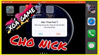 [WAG Dark Free Fire] Xóa Game Cho Acc - Đen VL !