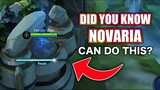 DID YOU KNOW YOU CAN DO THIS WITH NOVARIA???