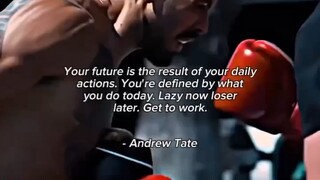 Future Depends on today