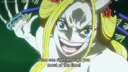 Nico Robin transform into Demon to defeat Black Maria