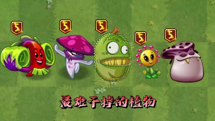 Plants vs. Zombies 2: Ranking the Five Hardest Plants to Take Down!