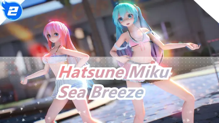 [Hatsune Miku] Dancing In The Sun - TDA Miku × Luka - Sea Breeze_2