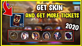 GETTING MORE TICKETS IN FIST OF ZEN EPIC SKIN BADANG | Mobile Legends 2020