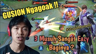 GUSION SEROSOT Funny Moments !! | Mobile Legends