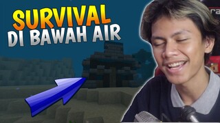 COBA MAIN MINECRAFT SURVIVAL MCPE TAPI ADA DI DALAM AIR ...