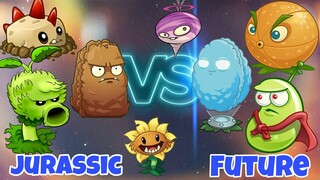 Jurassic vs Future: vũ khí tương lai có lợi hại hơn không - plants vs Zombies 2 - pvz2