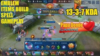 Karina Gameplay - Score (16-3-7) Donde - Mobile Legend 2021-January