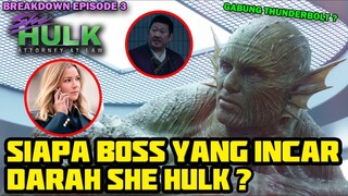 DARAH SHE-HULK JADI INCARAN ? SIAPA BOSS YANG INCAR DARAH SHE-HULK ? SHE-HULK EPISODE 3 BREAKDOWN