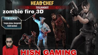 game zombie fire.  zombie koki.