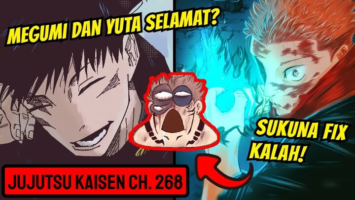DETIK-DETIK KALAHNYA SUKUNA!! YUTA DAN MEGUMI FIX HIDUP -   - Pembahasan Jujutsu Kaisen Ch. 268