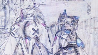 [手绘]ASHES一周画集