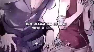 Mama, I'm in love with a criminal, all reason aside, I just can't deny, love the guy||Cr: in the wm