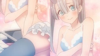 给cos精灵的老婆更衣, 雪白肌肤, 男主爽死了❤️