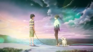 Scene pemandangan di anime, indah banget.