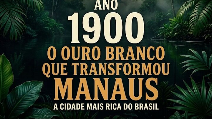 A época que Manaus foi a cidade mais rica do Brasil
