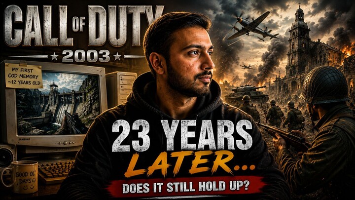 I Played Call of Duty 2003 Again After 23 Years… Does It Still Hold Up in 2026?