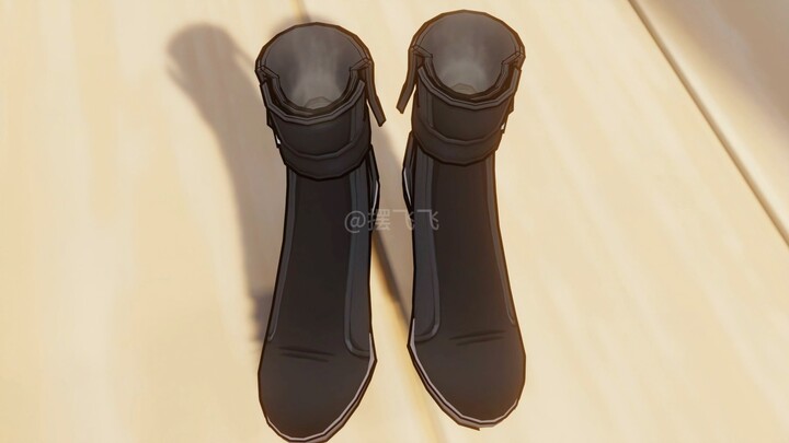 Xing Jianya's smoking shoes