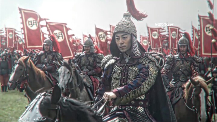 "The sun, moon, mountains and rivers will always be in the Ming Dynasty" The Ming army is mighty!!!
