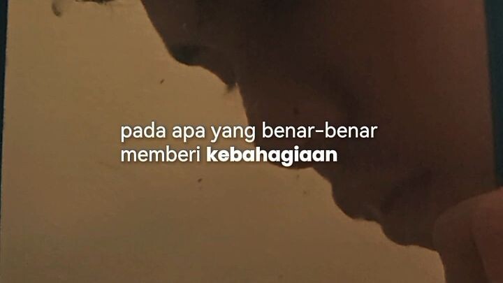 kita semua berhak untuk bahagia bukan?