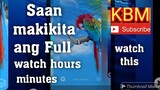Saan makikita ang  ( Watch hour ) full  minutes na naipon mo at yung total views  tutorial tagalog