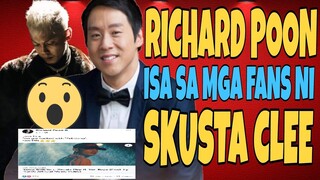 RICHARD POON ISA SA MGA FANS NI SKUSTA CLEE .