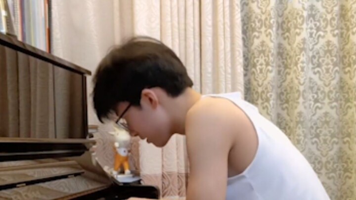 Who said that playing the piano can become elegant, the piano will be depressed for him