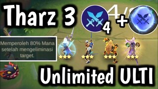 Tutorial Tharz Skill 3 Swordsman Unlimited Ulti  Easy Win Magic Chess | Mobile Legends bangbang