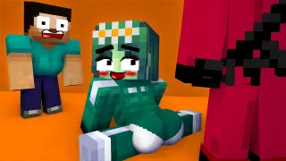 Monster School : SQUID GAME CHALLENGE ALL EPISODES - Funny Minecraft Animation