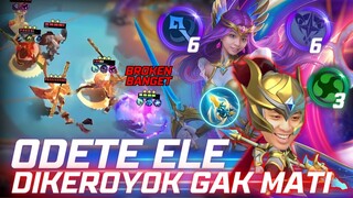 INI COMBO YANG LAGI VIRAL HYPER ODETE 3 ELEMENTALIS PAKE COMMANDER ZILONG ?? WAJIB COBAIN GUYS!!