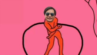 Two Lei Juns love dancing