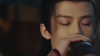 Tears! "Let my blood splash on your clothes, as long as I can make you see me." Using the love song 