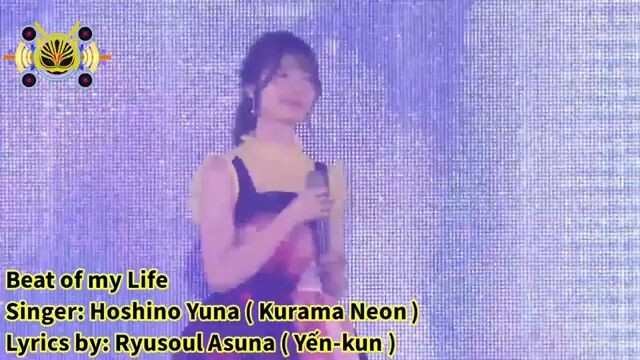 Yuna Hoshino [_Vietsub___Lyrics_]_Beat_of_my_Life_LIVE