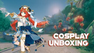 Unboxing cosplay - Nilou: Genshin Impact